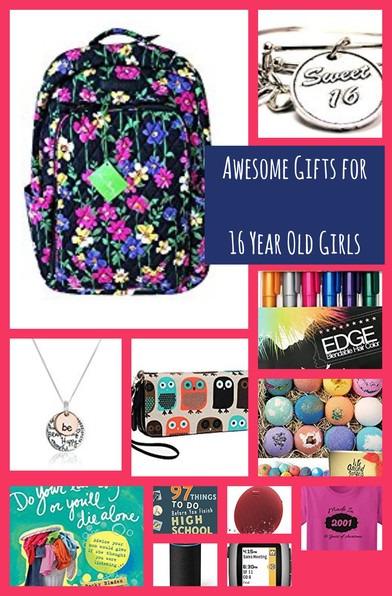 gifts for sixteen year old girls
